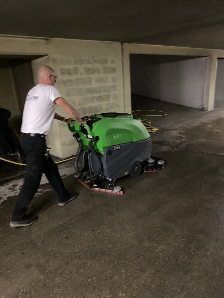 Entreprise de nettoyage de parking souterrain à Lyon