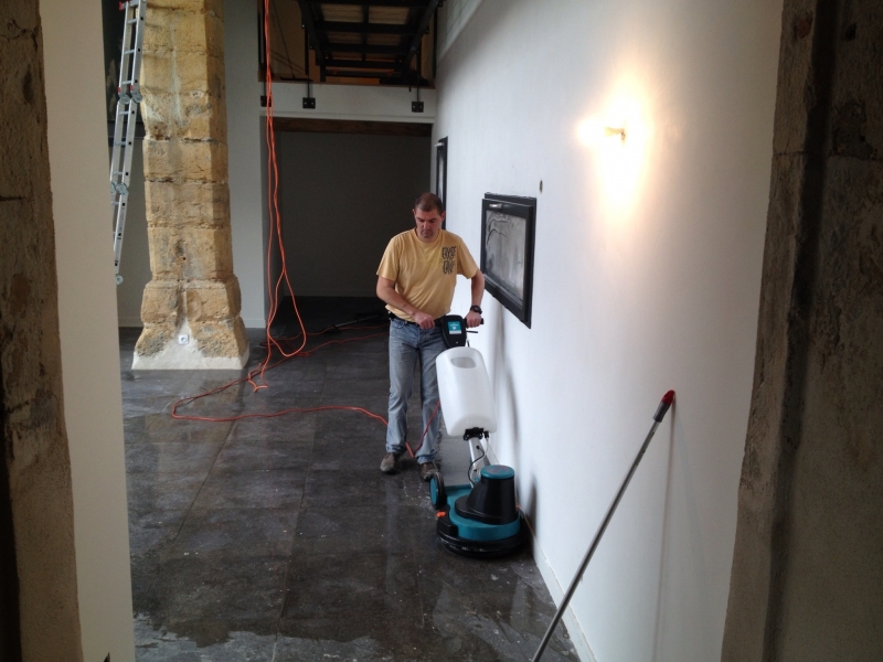 Entreprise de nettoyage à la fin d'un chantier à Lyon 6